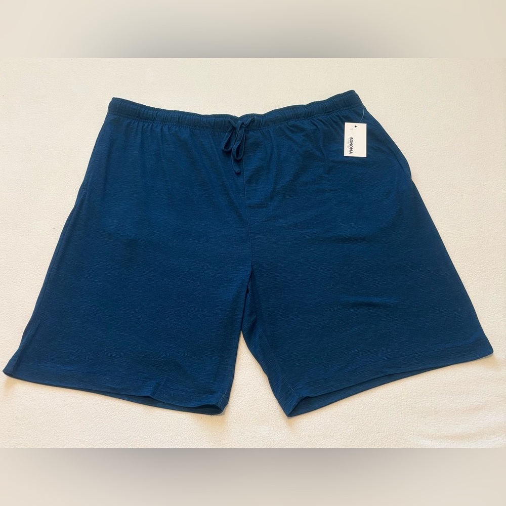 Sonoma Men's Blue Pajama/Lounge Shorts